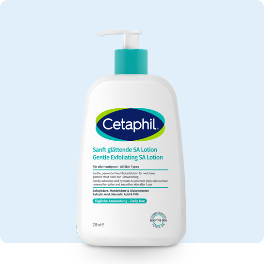 Sanft gl&auml;ttende SA Lotion