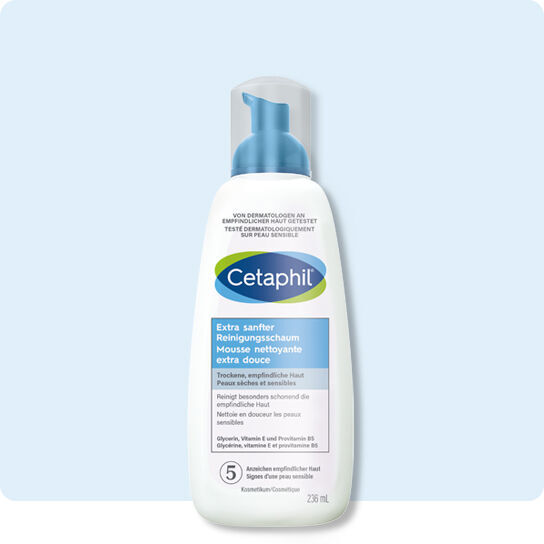 Extra sanfter Reinigungsschaum